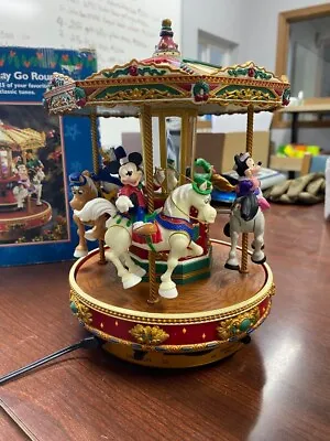 Mr. Christmas  A Mickey Holiday Go Round  • $60