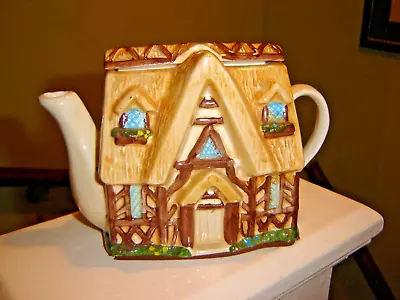 £3.99 • Buy Ceramic 5'' High Novelty Cottage Teapot