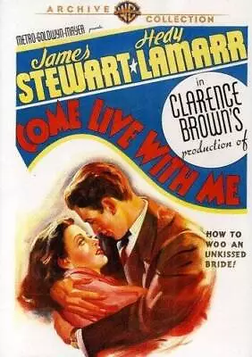 Come Live With Me - DVD By James Stewart - VERY GOOD • $10.07