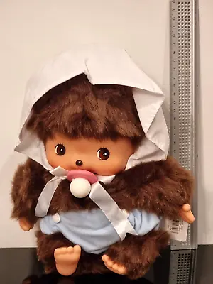 Monchhichi Large Bebichhichi Baby Boy Sekiguchi 28cm 11  Kiki Monchichi Very Rar • $49.99