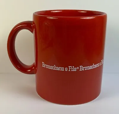 Vint Waechtersbach Brunschwig & Fils 1994 Red Coffee Mug • $25.78
