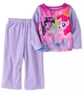 My Little PONY Pajamas Girl's 5T NeW L/S Shirt & Pants 2 Piece Purple Pjs Set • $18.99