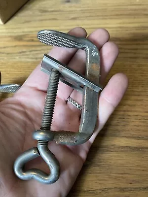 £16.99 • Buy Knitmaster  Knitting Machine Table Clamps