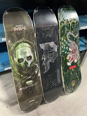 Primitive Skate X Call Of Duty P-Rod Ghost Lemos Black Jaguar Mapping Dirty P • $210