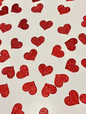 50X Red Heart Table Decoration/Valentine'sDecoration/table Confetti/anniversary • £2.99