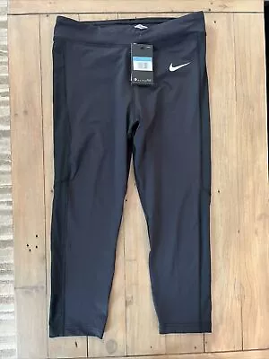 Nike Stock Club Ace Volleyball Capri Pant Women's Medium Pant Black CZ1448 • $14.98