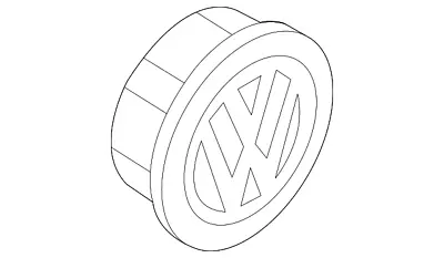 Genuine Volkswagen Alloy Wheel Center Cap 5C0-601-171-XRW • $23.06