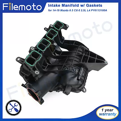 Fit For 2014-2019 Mazda 6 3 CX-5 2.5L L4 PY0113100A Intake Manifold W/ Gaskets • $104.99