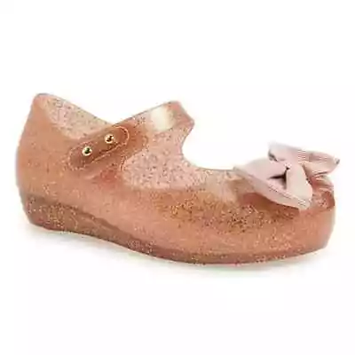 Mini Melissa 'Ultragirl' Sweet Mary Jane Flats In PINK TWINK (9) • $40