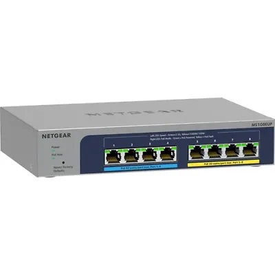 Netgear 8-port Ultra60 PoE++ Multi-Gigabit (2.5G) Ethernet Plus Switch • $477.35