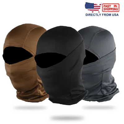$2.99 • Buy UV Sun Protection Balaclava Full Face Mask Windproof Ski Mask For Men Women