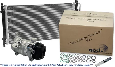 A/C Compressor-Compressor Kit New With Condenser Fits 02-06 Honda CR-V 2.4L-L4 • $327.98