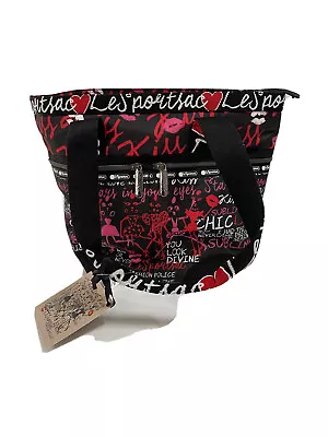 Alber Elbaz X LeSportsac Medium Manon Black Tote NWT • $145