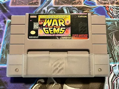 Marvel Super Heroes In: War Of The Gems (SNES 1996) Authentic Tested Good • $46.99