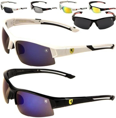 Sports Running Cycling Sunglasses Skiing Ski Khan Large Wrap Extreme Men Womens  • £14.99