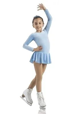 Mondor Born To Skate Glitter Figure Skating  Dress 2711 -  Blue Ice • $63.98
