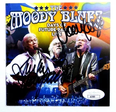 Justin Hayward John Lodge Signed Autographed CD Booklet The Moody Blues JSA COA • $99.99