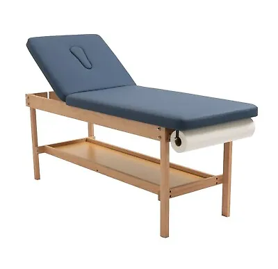 Carenovo 27.5  Width Comfortable Medical Exam Table & Bed With Wooden Storage... • $897.01