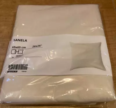 £14.99 • Buy IKEA Sanela Cushion Cover 65 X 65 Cm 105.010.30 Light Beige Velvet NEW