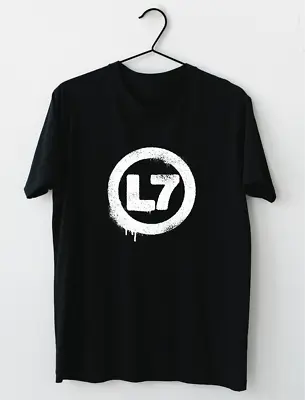 L7 Punk Rock Band Logo T-Shirt M-2XL • $22.99