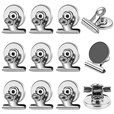 Magnetic Clips 12pcs Heavy Duty Refrigerator Magnet ClipsFridge Magnets Strong • $11.30