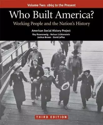 Who Built America? Working People And The Nation- Paperback 0312446926 Project • $19.82