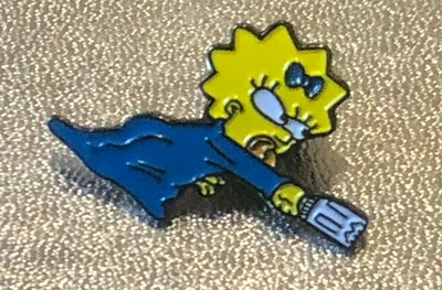 £5.95 • Buy The Simpsons Maggie Simpson Bottle Enamel Pin Badge 