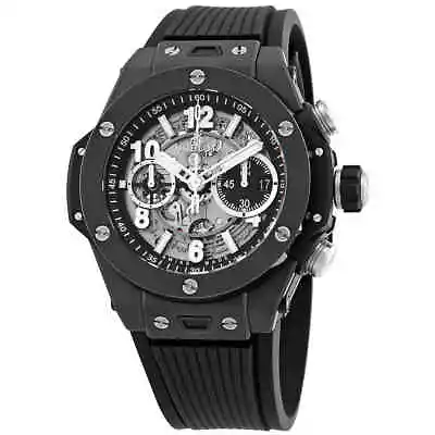 Hublot Big Bang Unico Black Magic Chronograph Automatic Silver Dial Men's Watch • $17875