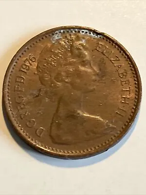 British Coin Half Pence 1976 B • £0.09