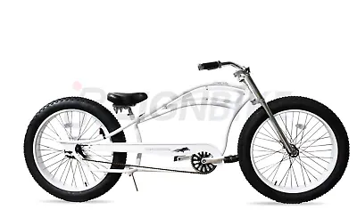 🔥Fat Tire 26  X 4 Chopper Style Stretch Beach Cruiser Bicycle Coaster Brake 🔥 • $698.99