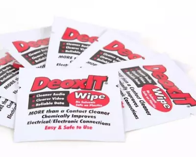 Caig Deoxit Cleaning Wipes - 5 Pack • £7.95