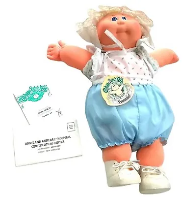 Cabbage Patch Kids NEW BORN BABY BOY ~ 14  Tall Plush Soft Toy Doll Vintage • £79.99
