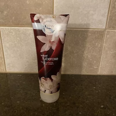 Bath & Body Works Pleasures VELVET TUBEROSE Triple Moisture Body Cream~see Info • $24