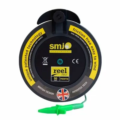 £53 • Buy SMJ 50m Metre R2 Earth Wander Lead For Earth Testing With Multifunction Testers