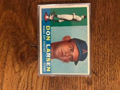 Don Larsen 1960 Topps Baseball Card • $5.50