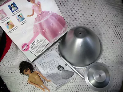 Wilton Classic Wonder Mold Barbie Bride Princess Mermaid Doll Cake Pan Set 2007 • $24.94