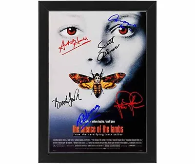 £16.99 • Buy The Silence Of The Lambs Movie Poster With Autographs Signed Film Print
