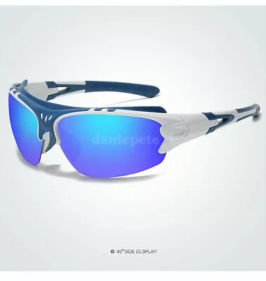 AUS Sport Polarized Cycling Sunglasses For Men Women Outdoor Driving Glasses • $20.71