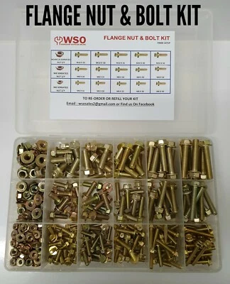 $109 • Buy Flange Bolt & Nut Kit Datsun 510 720 1000 1200 2000 180b 200b 240 260 280 300z