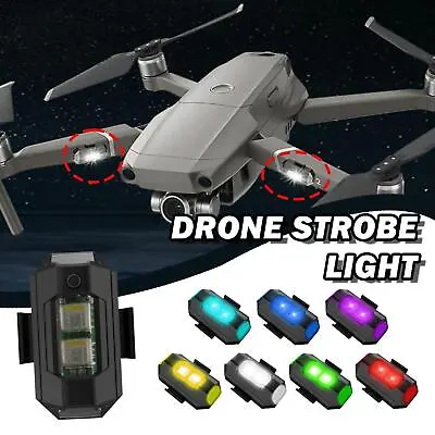 $3.45 • Buy 7colors Drone LED Strobe Light Bicycle Night Warning Light Light Signal U8O8
