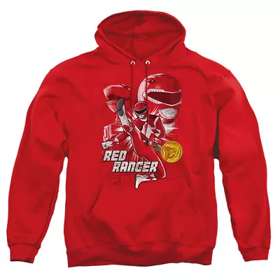 Mighty Morphin Power Rangers  Red Ranger  Hoodie Sweatshirt Long Sleeve  Tee • $35.29