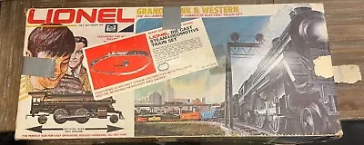 LIONEL Grand & Western Train Set Original Box Die-Cast Engine • $215.99