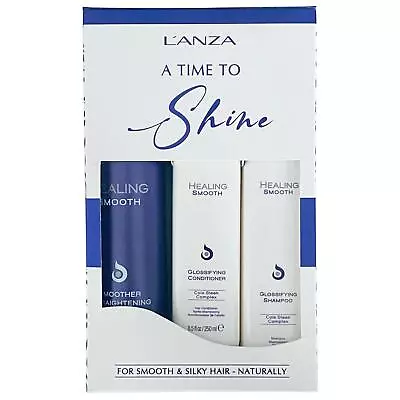 L'Anza Healing Smooth Set - Shampoo Conditioner & FREE Smoothing Balm • £59.50