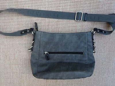 Handbag/Shoulder Bag David Jones Grey Zip Fasten Lined Adjustable Zip Pockets • £3.50