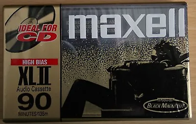 Maxell XLII 90 Minute High Bias Audio Cassette Tape Original SEALED -FAST SHIP • $5.99