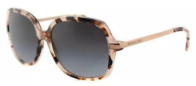 Authentic Michael Kors MK 2024 316213 Adrianna II Pink Tort Sunglasses Grey Lens • $52.40