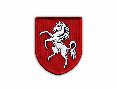 Coat Of Arms Kent - Shield Patch/Badge Embroidered • £2.89