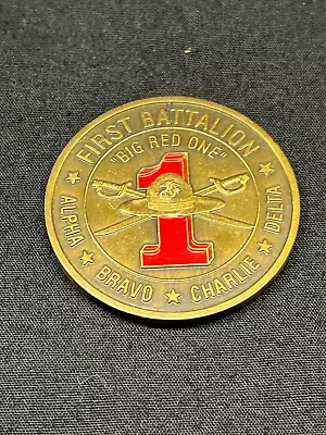 Marine Corps Recruit Depot San Diego USMC MCRDSD 1st Battalion BN Challenge Coin • $9.95