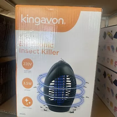 Kingavon 3.5W Electronic Insect Flies Midges Mosquitoes Killer Indoor Home Shop • £14