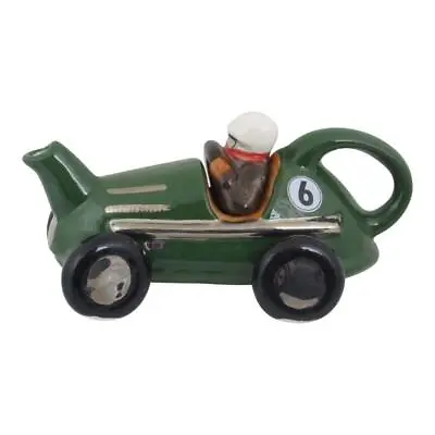 Racing Car Teapot One Cup Green Colourway Carters Of Suffolk • £34.99